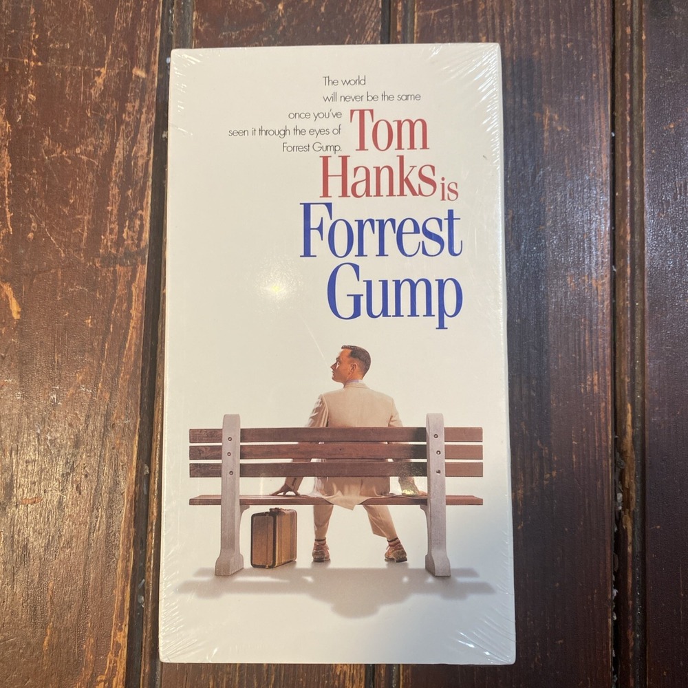 Forrest Gump VHS Tape 1995 Paramount Watermark SEALED NEW Tom Hanks‎